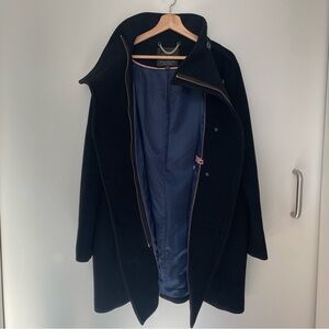 jcrew women’s italian stadium cloth wool blend coat